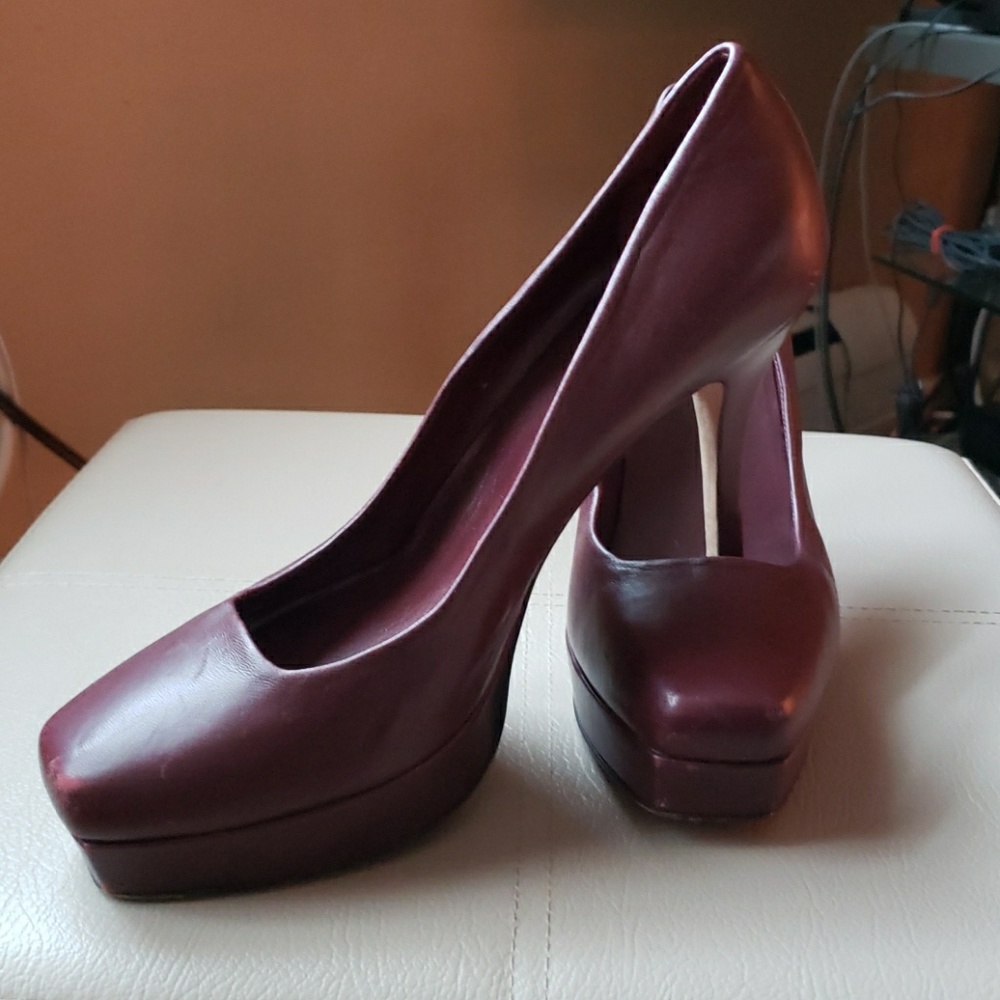 Gucci platform heels